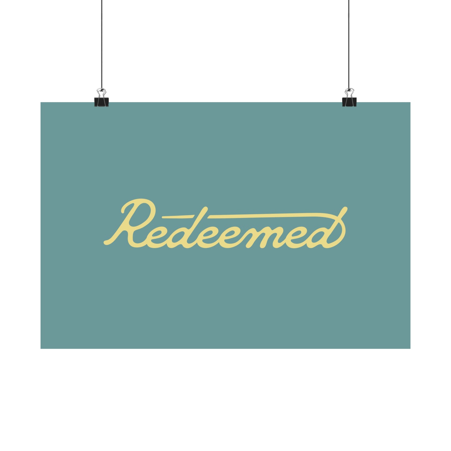 Redeemed Print