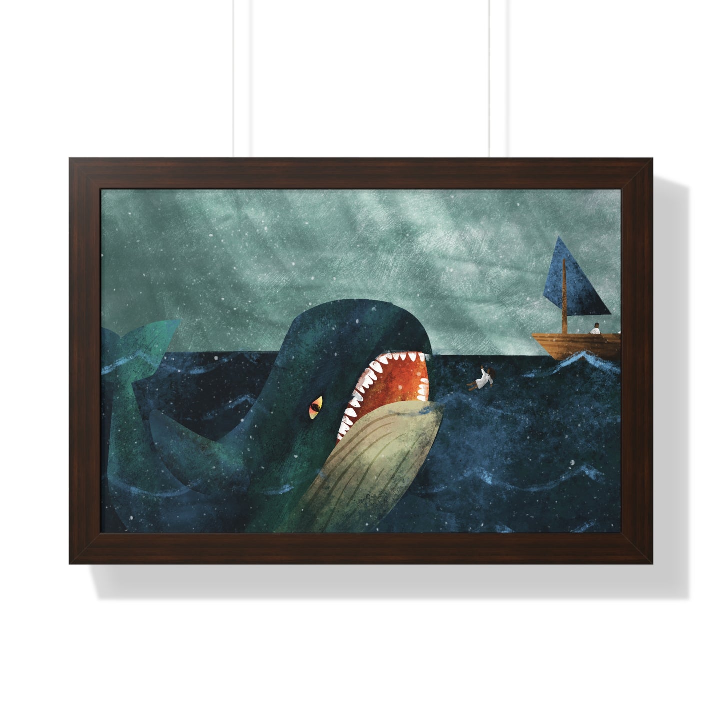 The Book of Jonah Premium Framed