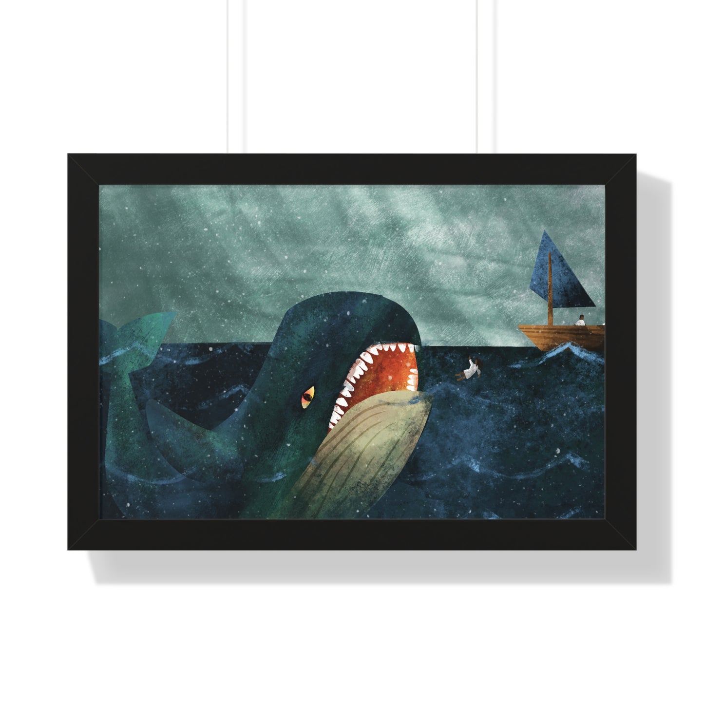 The Book of Jonah Premium Framed