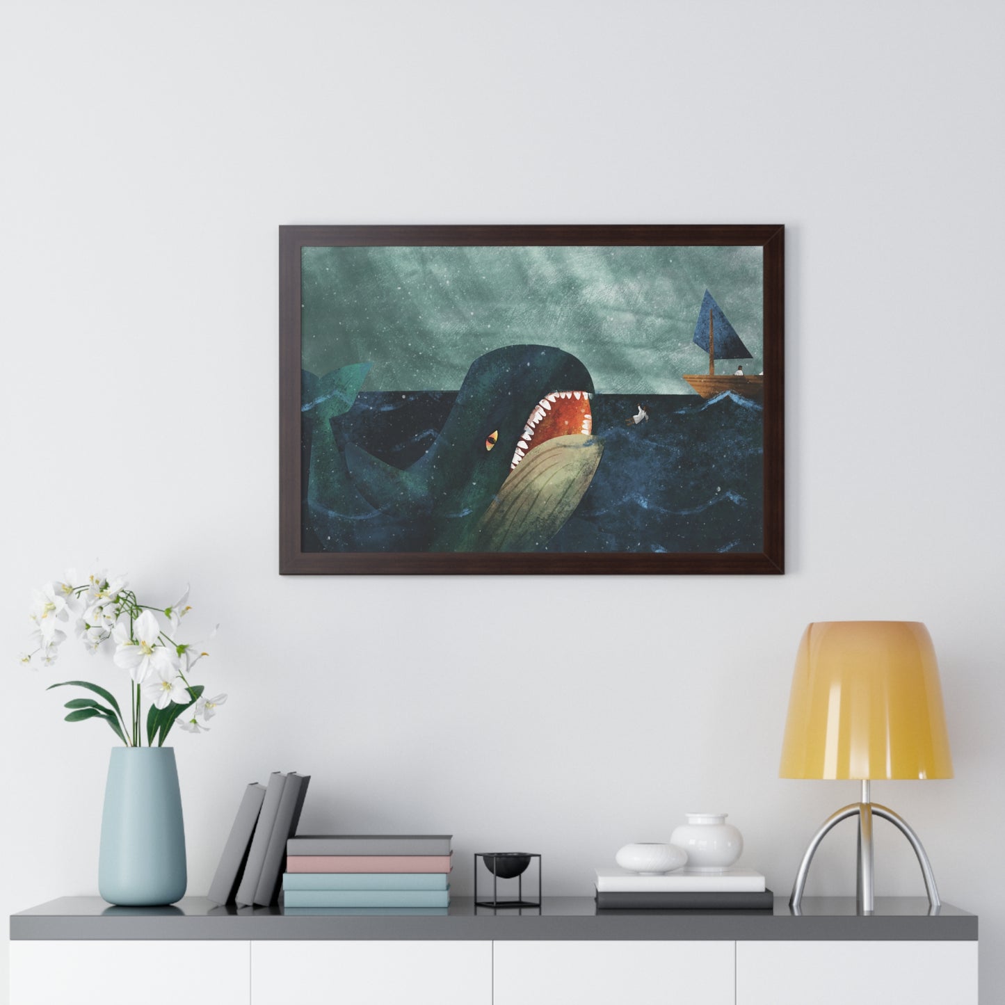 The Book of Jonah Premium Framed