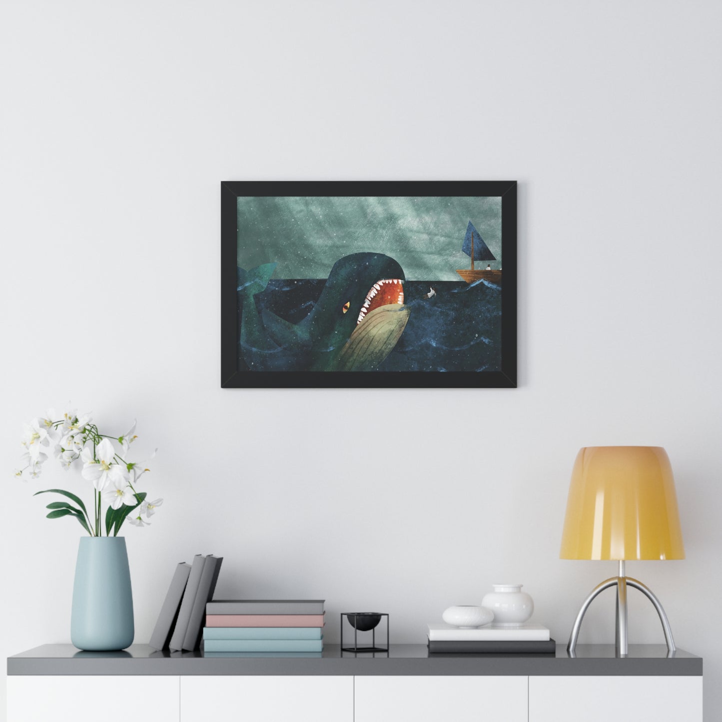 The Book of Jonah Premium Framed